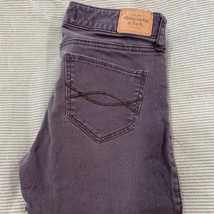 Abercrombie Fitch Faded Black Jeans - Size 0 / 25
